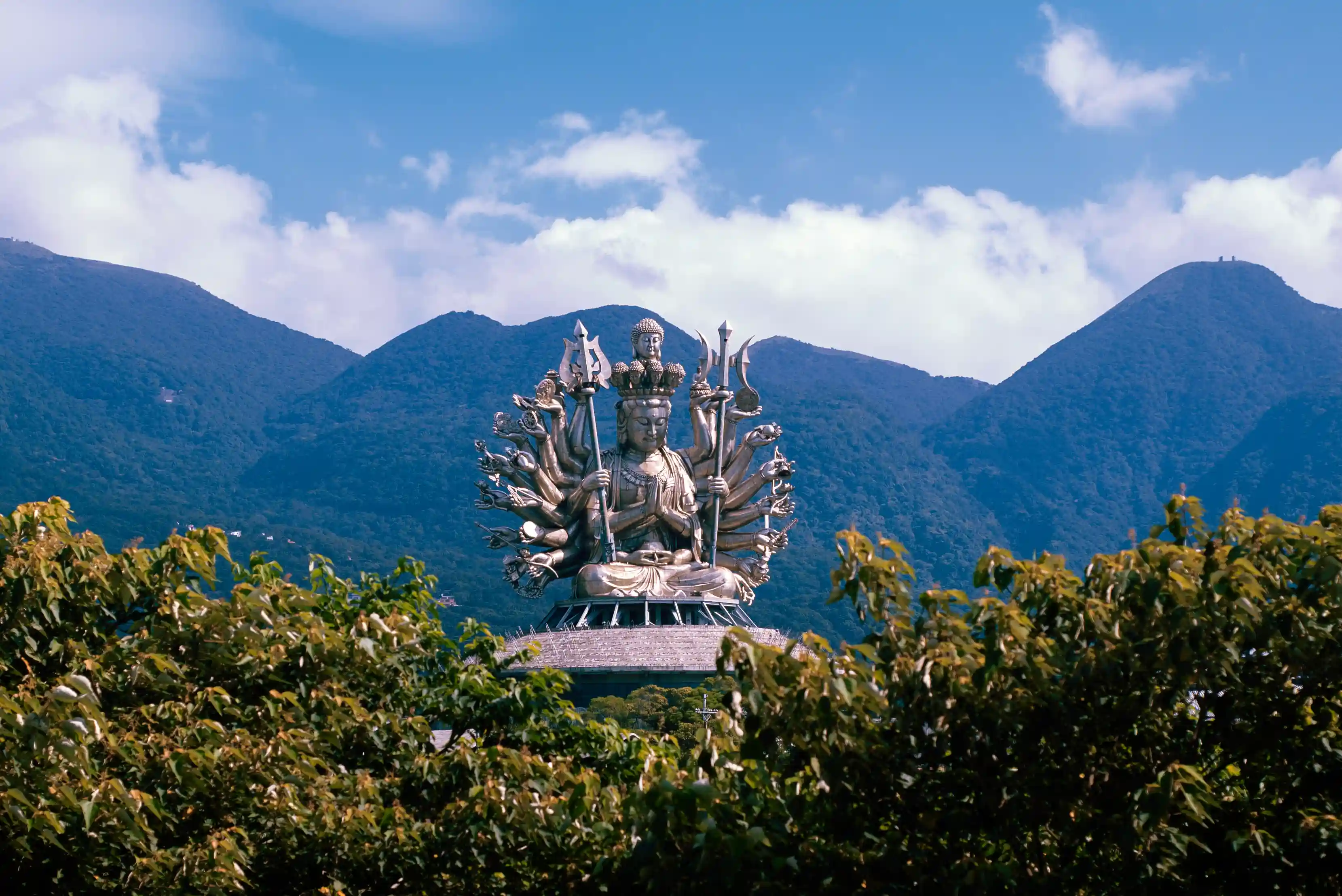 buddha statue in bhutan